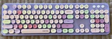 UBOTIE Sweet Portable Bluetooth Colorful Computer Wireless Keyboard Pastels R picture