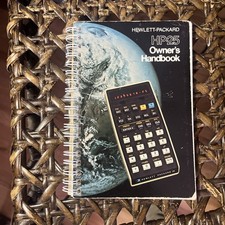 HP-25 Calculator Manual: Owner's Handbook 1975 Vintage Original picture