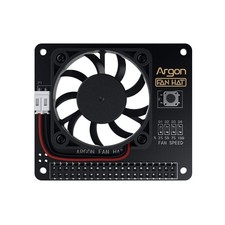 Argon Fan HAT for Raspberry Pi 4 | 40Mm Fan with Power Button | PWM and Software picture