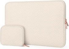 Water-Resistant Leather Laptop Sleeve Case for 13 13.3 14 inch MacBook Air/Pro picture