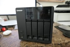 TS-419P+ QNAP 4 Bay Desktop NAS 503MB Memory NO PSU NO HDD picture
