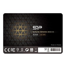 Silicon Power 512GB SSD 3D NAND A58 SLC Cache Performance Boost SATA III 2.5 inc picture
