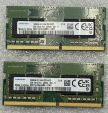 Samsung 16GB (2x8GB) 1Rx16 DDR4 PC4-3200AA SODIMM Laptop RAM M471A1G44AB0-CWE picture