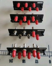 Lot Of 4 Panduit FAP6WSTZ St Fap 6 St Simplex Fo Adpt Zirconia picture