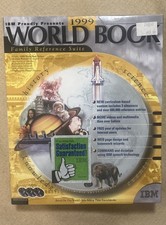 1999 IBM World Book Family Reference Suite - CD-ROMS NEW OPEN BOX READ picture