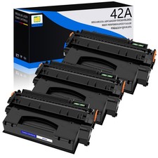 3PK Q5942A 42A Toner Cartridge Fit for HP LaserJet 4250n 4350n 4350dtn Printer picture