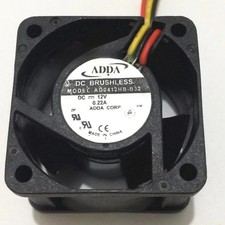 One ADDA AD0412HB-B32 DC 12V 0.22A 40*40*28mm Server Cooling Fan Fast Shipping picture