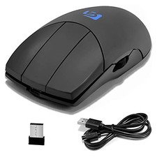 Shengshou 3-Button Wireless Mouse Side Scroll for 3DCG CAD CAM Black Japan New picture