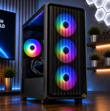 Custom RGB Gaming PC Intel i7 32GB RAM 512GB SSD Nvidia RTX 3060 12GB picture