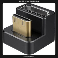 AGVEE 2 Pack Mini HDMI Male to HDMI Female U-Shape Adapter, 4K 60Hz Converter picture