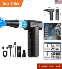 Rechargeable Mini Air Duster - Strong Airflow for All Your Cleaning Needs picture