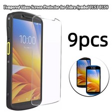 New 9PCS Tempered Glass Screen Protector for Zebra Symbol TC53 TC58 picture