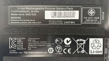 GND-D20 7.4V 4000mAh 29.6Wh battery For GIGABYTE S1080 series battery picture