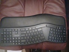 Kensington Pro Fit Ergo Wireless Keyboard, Bluetooth Only (No USB Dongle) *READ* picture