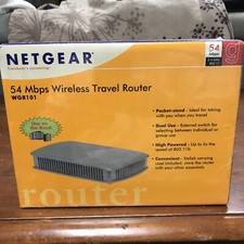 Netgear WGR101 54 MBPS Wireless Travel Router -  Unopened Box picture