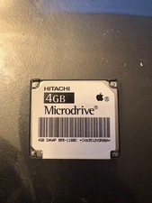 Hitachi 4GB Microdrive HMS360404D5CF00 CompactFlash Type II for Apple iPod Mini picture