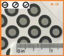 Positioning Targets for 3D Scanning M-1K, Reflective, Black Contour, QTY:1,000 picture