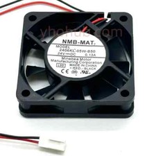 NMB-MAT 2406KL-05W-B50  DC 24V 0.13A 2-Wire 60x60x15mm Server Cooling Fan picture