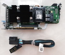 Dell PERC 0XYHWN SAS Raid Controller w/ Riser Card Assembly+SAS Cable+Battery picture