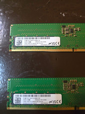 Micron 32GB (2x16GB) DDR5-4800 PC5-48000 UDIMM  MTC8C1084S1UC48BA1 picture