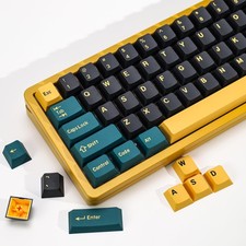 176 PCS Dark Green PBT Double Shot Keycaps Cherry Fits 61/64/68/84/87/100 picture