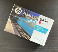 HP 843A PageWide XL Magenta Genuine/Original Ink Cartridge 400ml C1Q59A picture