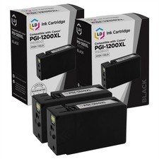 LD 9183B001 PGI-1200XL Black Ink Cartridge 2 Pack for Canon MB2320 MB2020 MB2120 picture