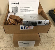 ComNet CNFE1003M2 Ethernet Media Converter Fiber Multimode New Open Box picture