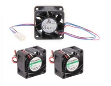 3x Quiet Version Cisco 2811 Router Replacement Fans, ACS-2811-FAN-KIT= picture