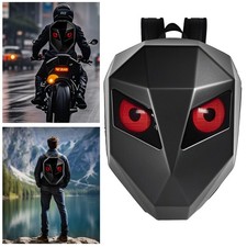 LED Motorcycle Backpack App Control Smart Hard Shell Waterproof Expandable Bag picture