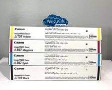 Canon T07 3641C001 3642C001 3643C001 3644C001 Toner Set for imagePRESS C165 C170 picture