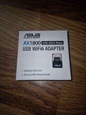 ASUS USB-AX55 NANO AX1800 Dual Band WiFi 6 External USB Network Adapter NEW picture