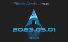 Black Arch Linux 2023.05.01 Slim Edition Bootable USB Flash Drive picture