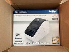 Brother QL-820NWB Professional Printer W/AC Adapter- New OB picture