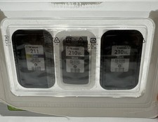 Canon PG-210XL Black x2 CL-211 Color Ink Cartridges Genuine OEM New Sealed picture