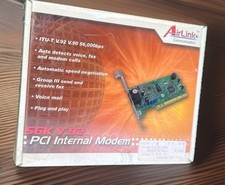 Vintage AirLink 56K V.92 PCI Internal Modem AML001 New Sealed in Box PC Dial-Up picture