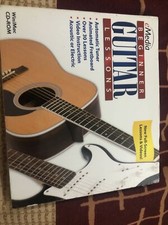 Beginner Guitar Lessons PC Mac CD ROM Acoustic Electric 30+ Lessons picture