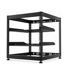 10U Open Frame Server Rack Adjustable for Network Servers AV Equipment picture