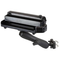 RAM Dual U-Bolt Rail Long Mount with Custom Holder for Brother PocketJet Printer picture