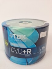 New In Package - TDK 48519 DVD+R 16X 4.7GB 50-pk Spindle picture
