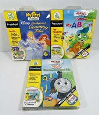 4 - My First LeapFrog book and cartridge Preschool Math Pre-Reading Discovery picture