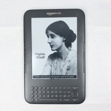 Amazon Kindle Keyboard 3rd Generation D00901 E-Reader Wi-Fi 6