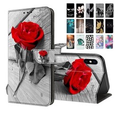 Cat Lion Flower Horse Owl Wallet Cover Case For Xiaomi Redmi 10A 7A 8A 5A 4X 6A picture