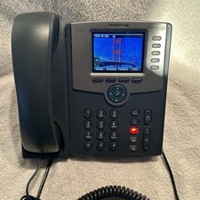 Cisco SPA525G2 5-Line Color IP Phone (V01) /Complete Kit/Power Adapter & Stand picture