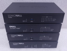 Lot of 4 - 1x Dell SonicWALL TZ300W 3x TZ400 Firewall Router [NO CABLES] #99 picture