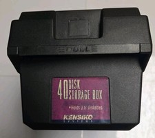 Kensiko 40 Disk Storage Box Holds 3.5