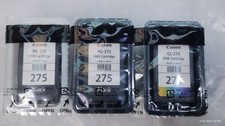 Canon 2x PG-275 Black & 1 CL-276 Tri Color Value Pack Ink Cartridges PIXMA *READ picture