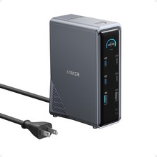 Anker Prime Docking Station, 14-in-1 Laptop Station Dual Monitor Grey picture