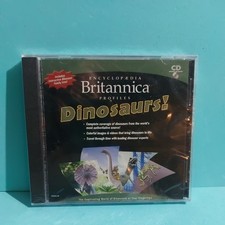 Encyclopedia Brittanica Profiles Dinosaurs Win 98/2000 and Mac 10.1 Software CD picture