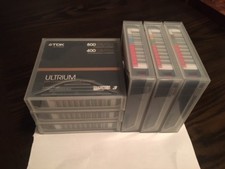 Lot of 20PCS TDK LTO-3 Ultrium 400 800 GB LTO3 Tape With Barcode Label picture